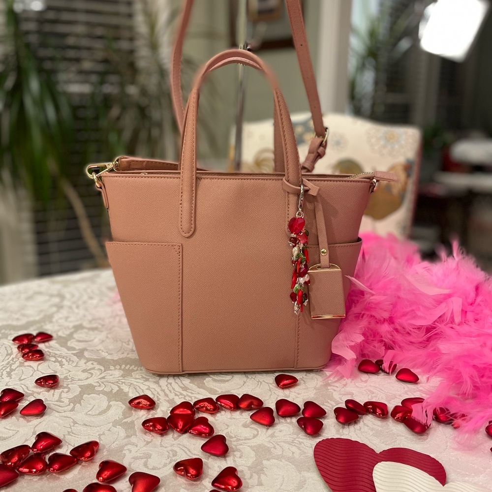 Miztique Mauve/pink tote